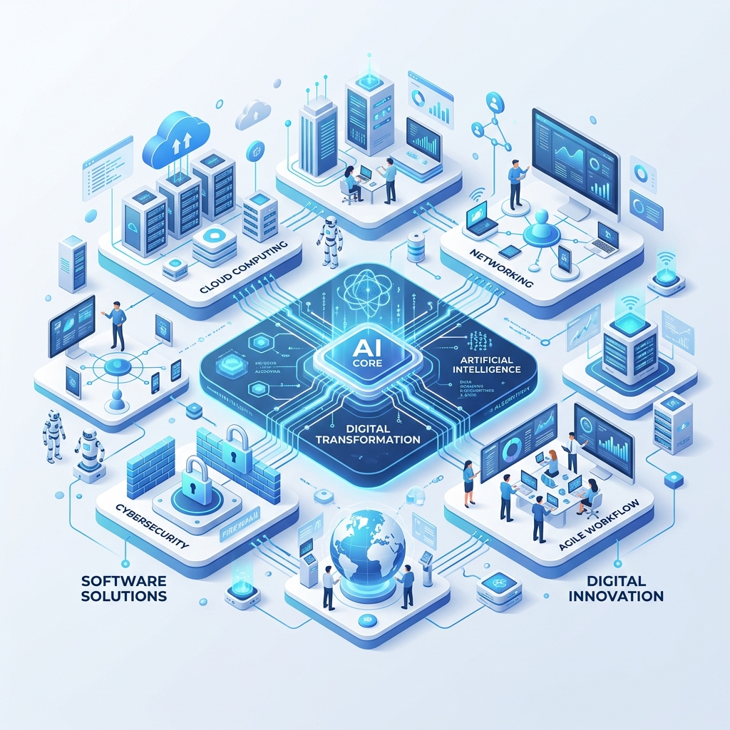 Nexovate Technology Illustration